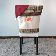 Оптовая рождественская припечатка столовая крышка кресла Защитник сиденья для столовой кухня дома